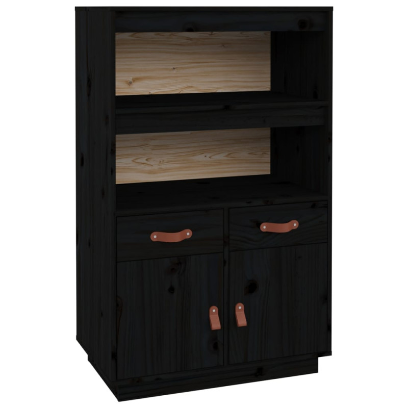 stradeXL Highboard Schwarz...