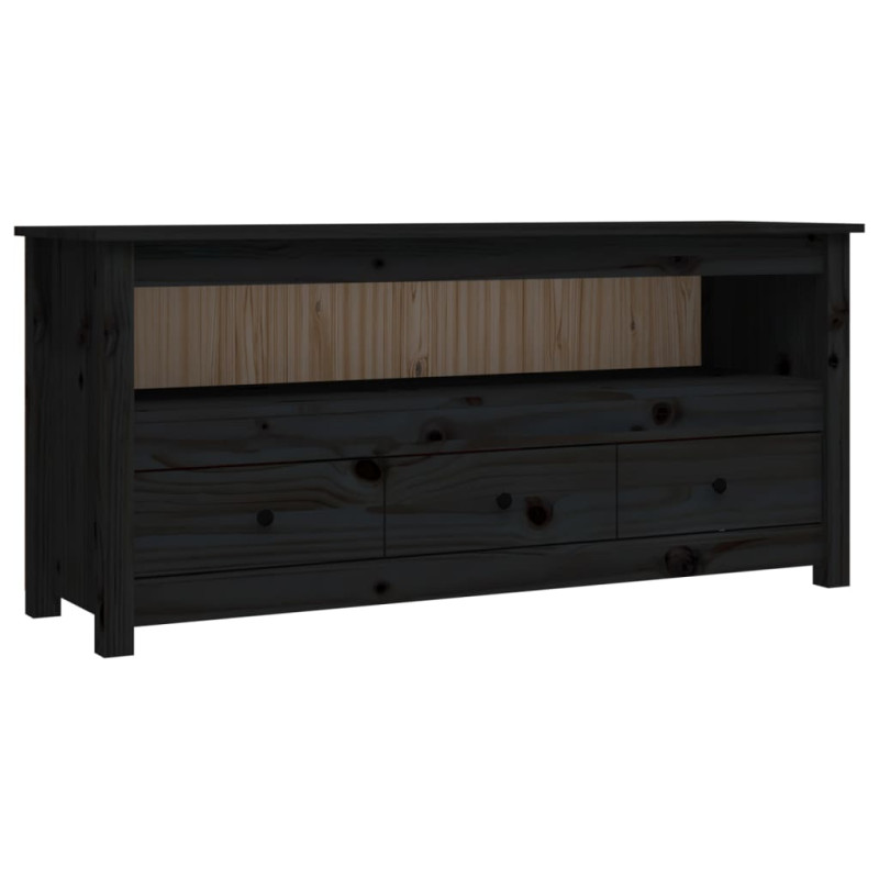 stradeXL TV Cabinet Black...