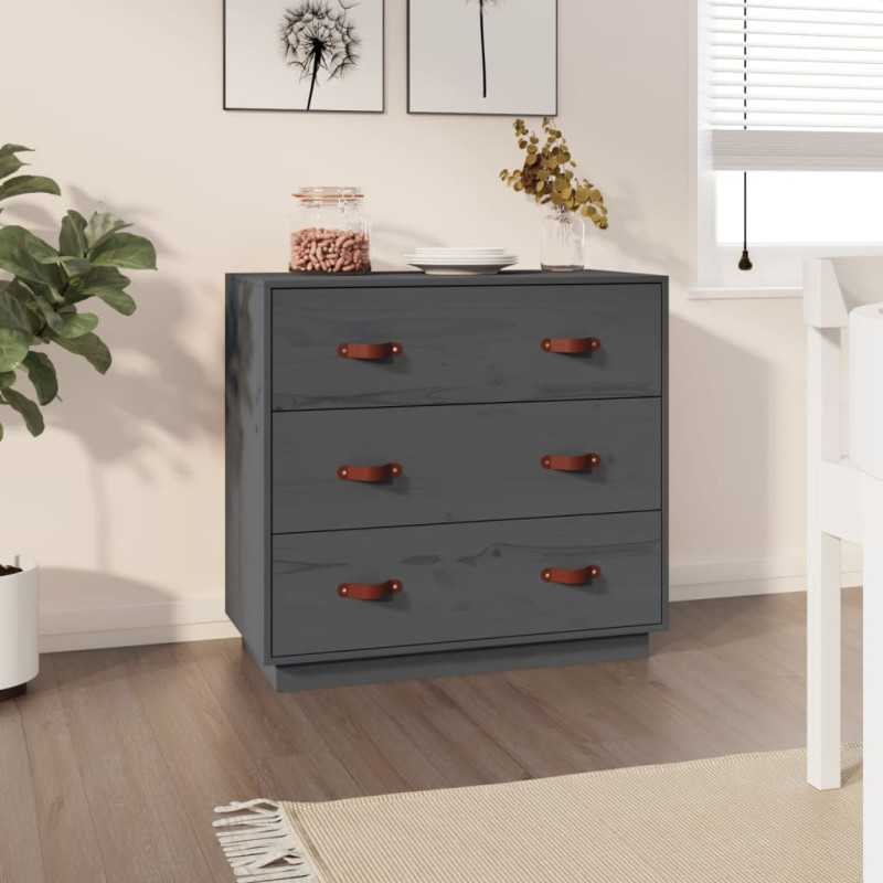 stradeXL Sideboard Grey...