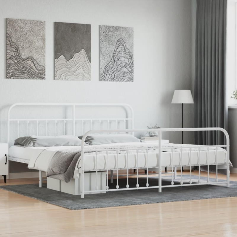 stradeXL Metal Bed Frame...