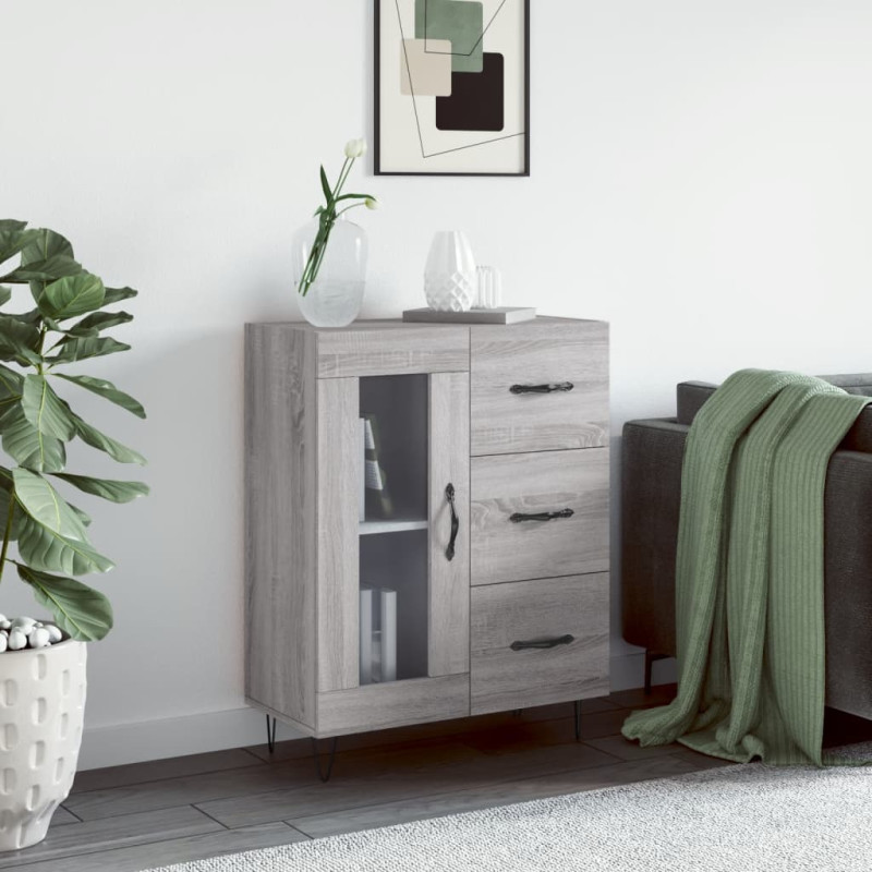 stradeXL Sideboard Grey...