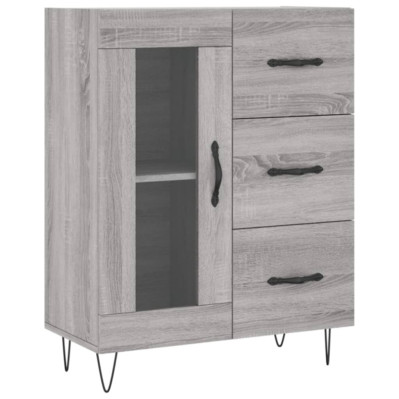 stradeXL Sideboard Grey...