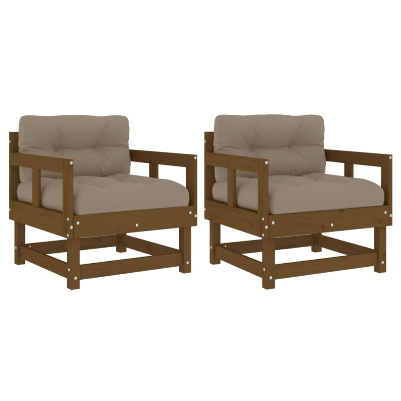 stradeXL Garden Chairs with...