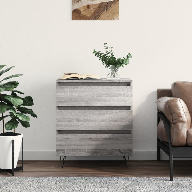 stradeXL Sideboard Grey...