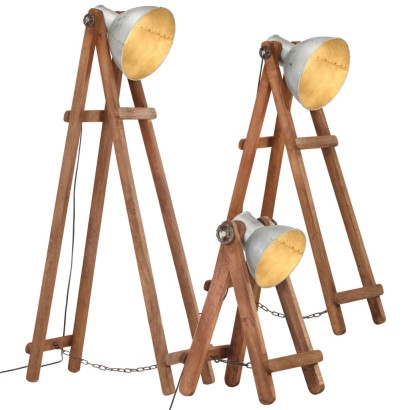 stradeXL Lampadaires 3 pcs...