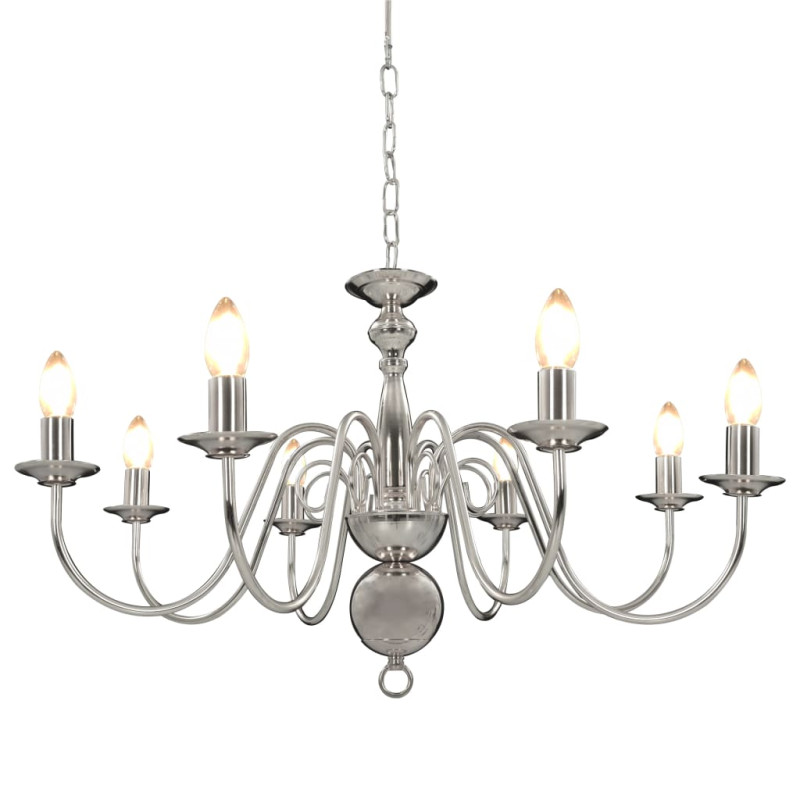 stradeXL Chandelier Silver...