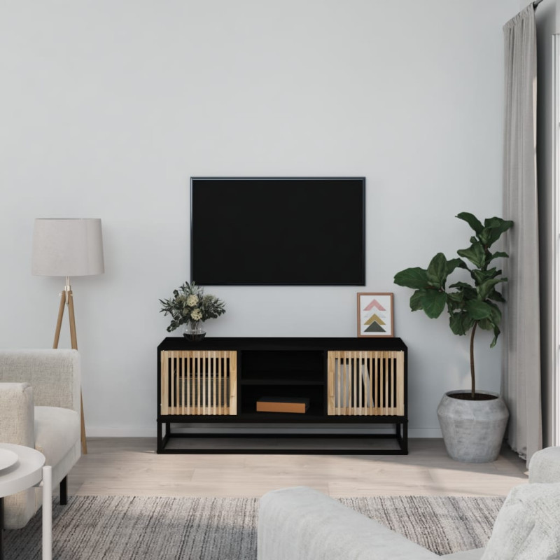 stradeXL TV Cabinet Black...