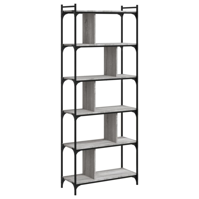 stradeXL Bookcase 6-Tier...