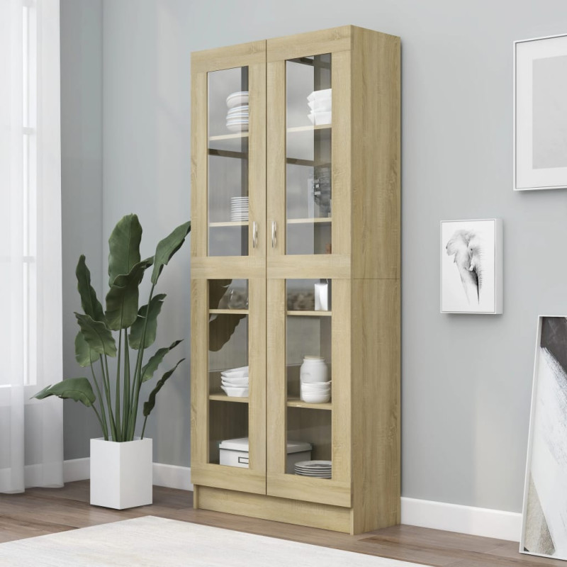 stradeXL Armoire vitrine...