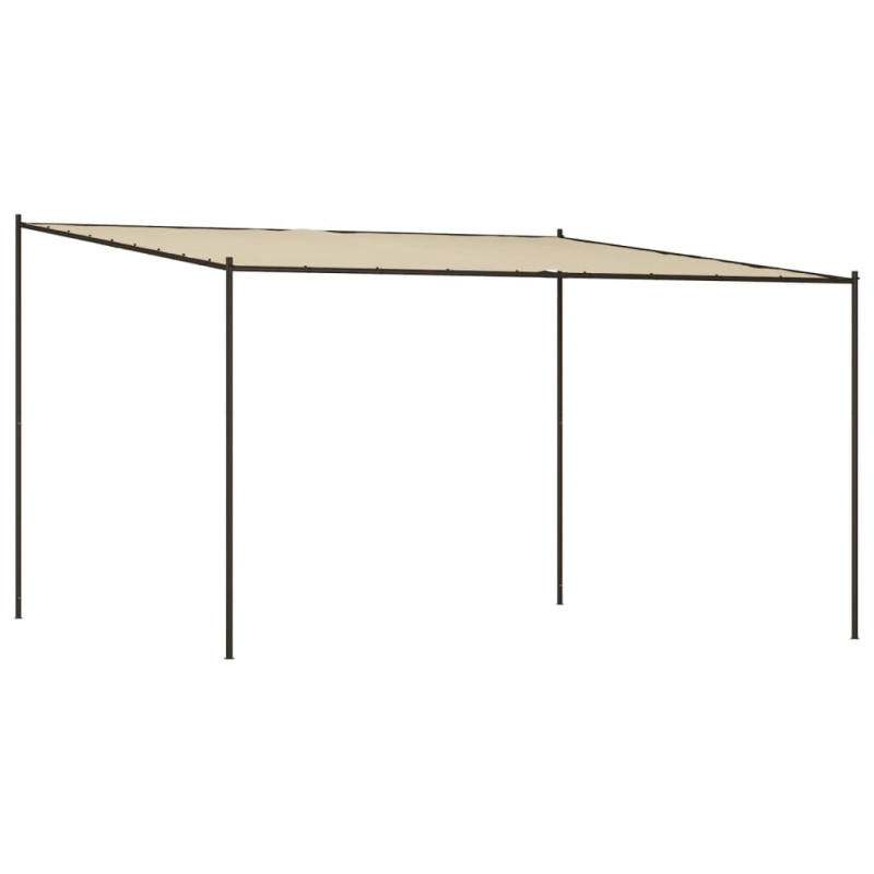 stradeXL Gazebo Beige 4x4 m...