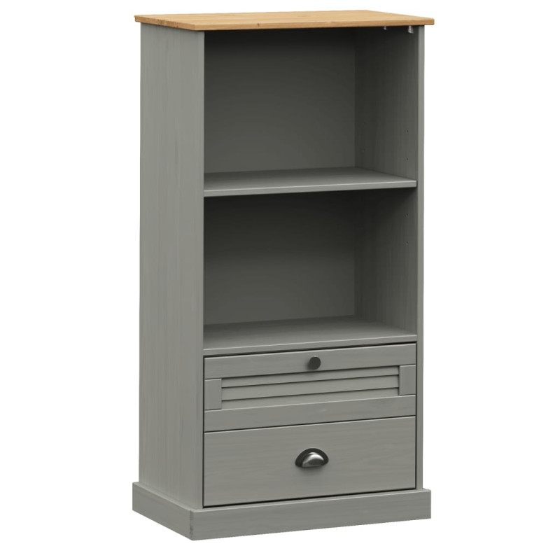 stradeXL Bookcase VIGO Grey...