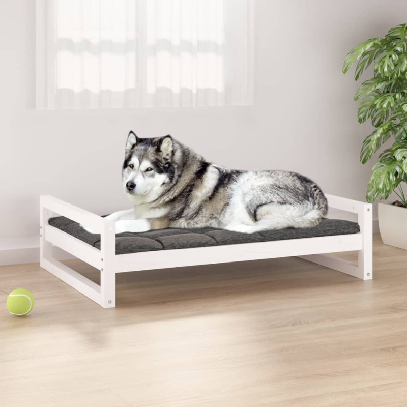 stradeXL Dog Bed White...