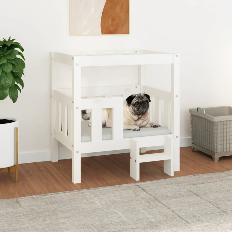 stradeXL Dog Bed White...