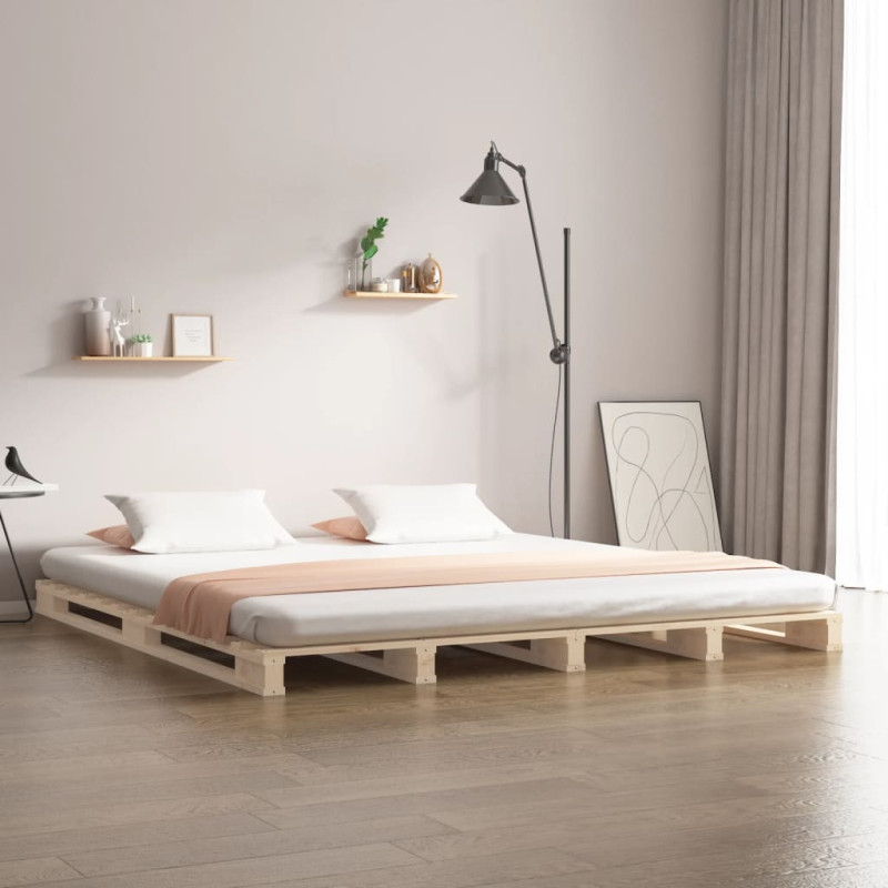 stradeXL Pallet Bed without...