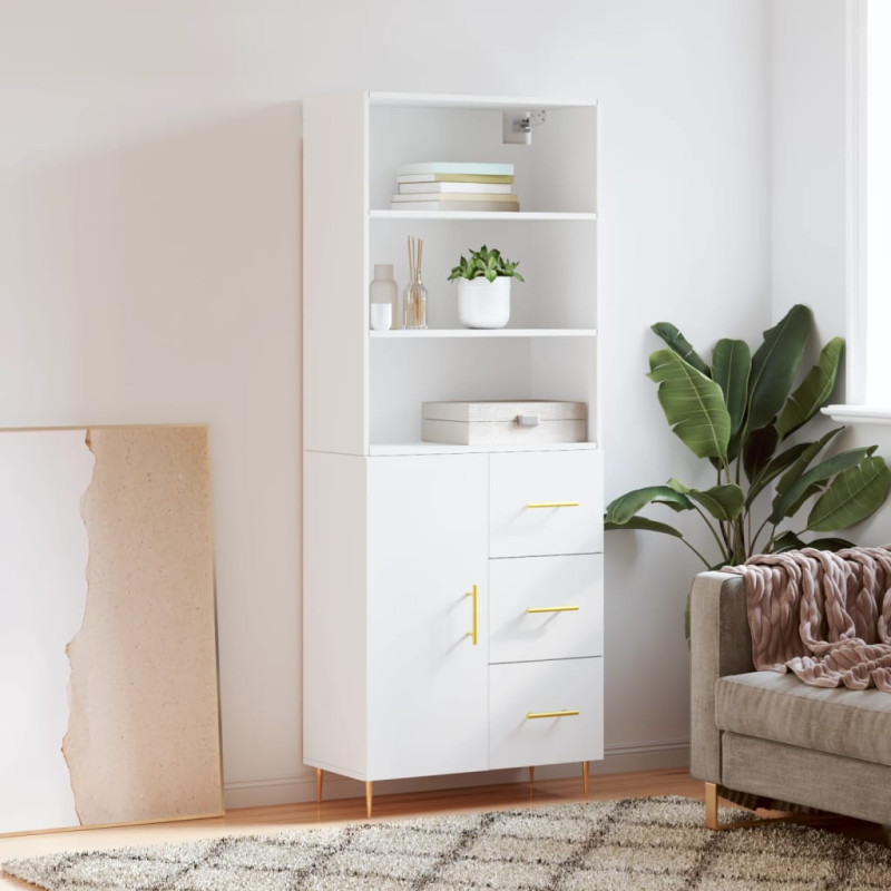 stradeXL Highboard White...