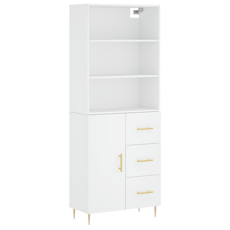 stradeXL Highboard White...