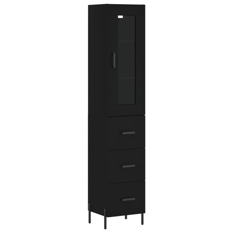 stradeXL Highboard Black...