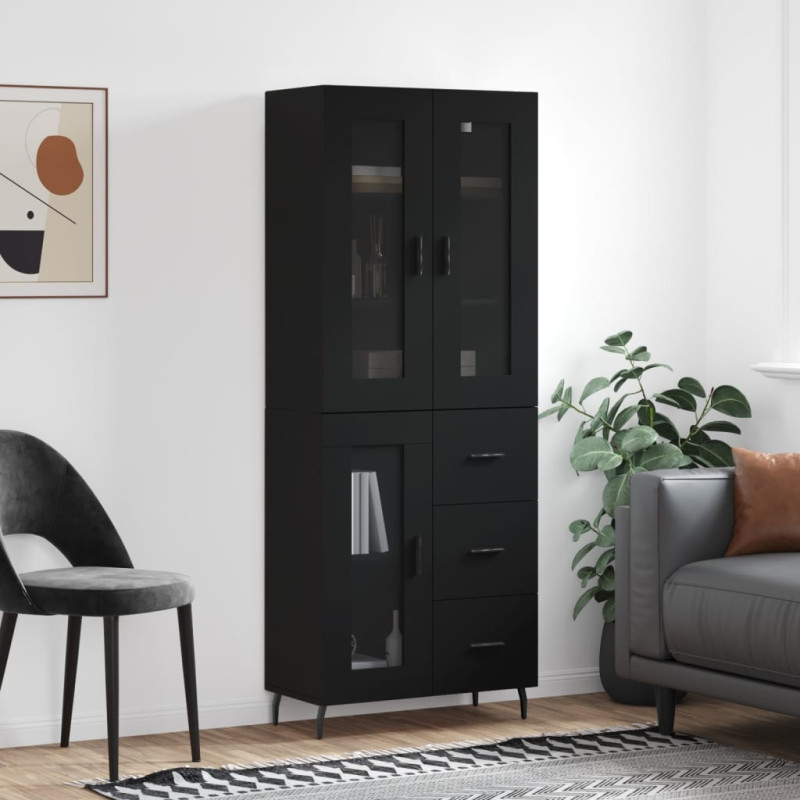 stradeXL Highboard Black...