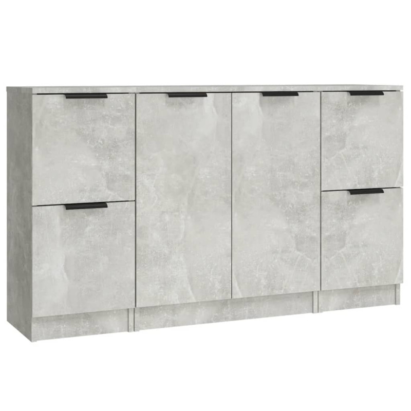 stradeXL Sideboards 3 pcs...