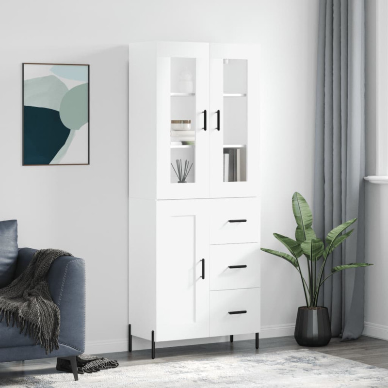 stradeXL Highboard White...