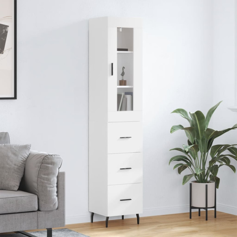 stradeXL Highboard White...