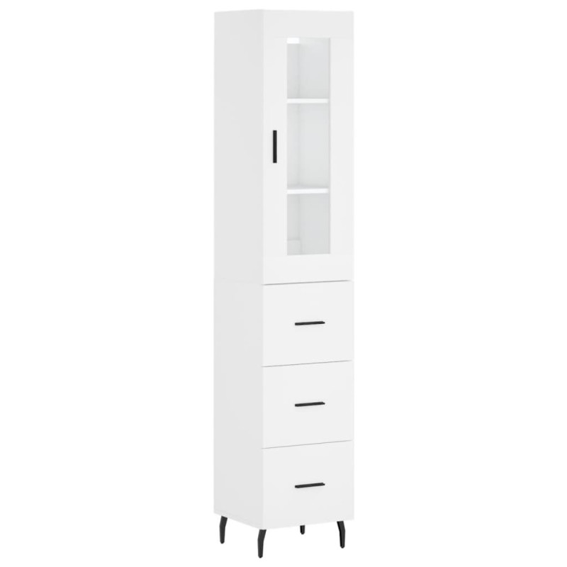 stradeXL Highboard White...