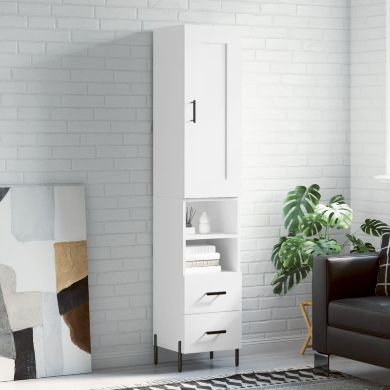 stradeXL Highboard White...