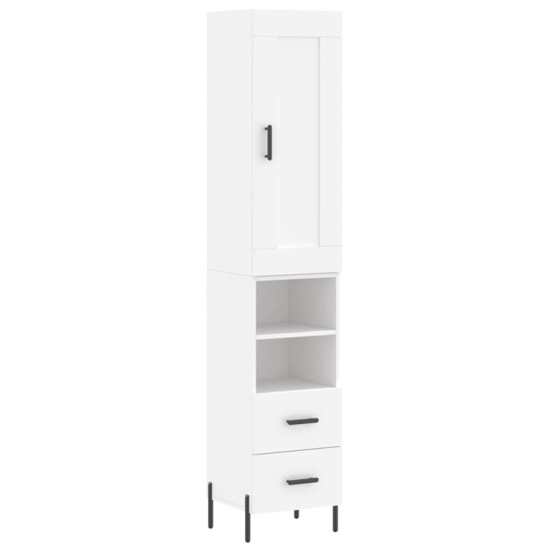 stradeXL Highboard White...