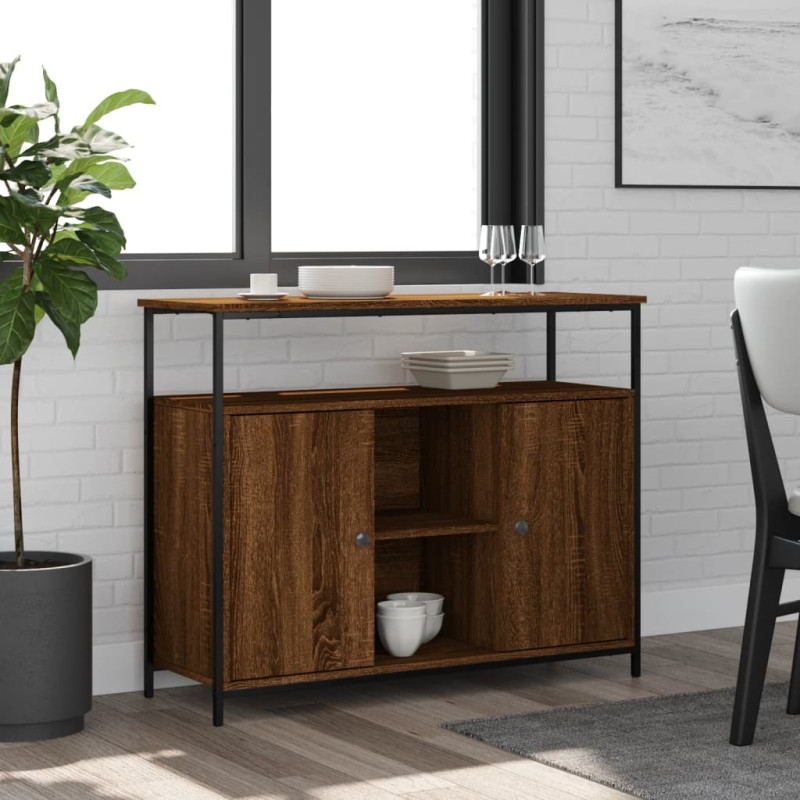 stradeXL Sideboard Braun...