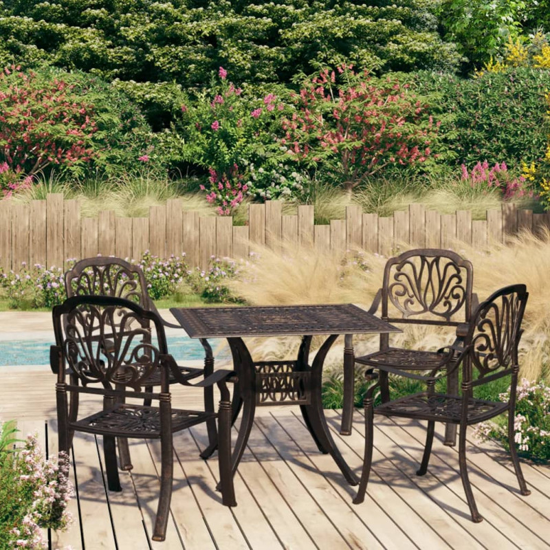 stradeXL 5 Piece Bistro Set...