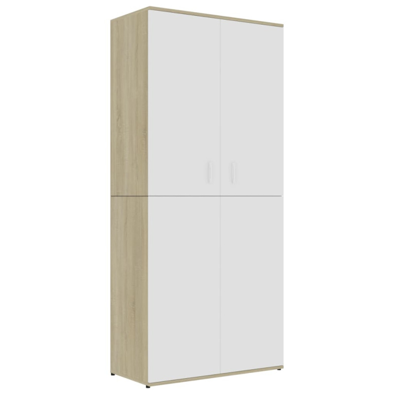 stradeXL Shoe Cabinet White...