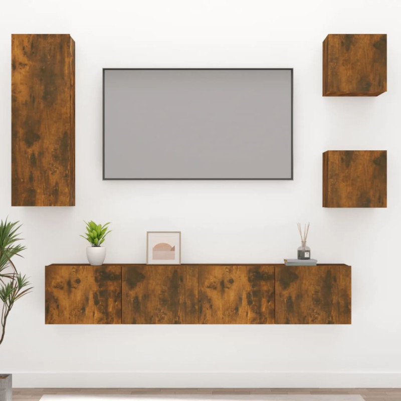 stradeXL 5 Piece TV Cabinet...