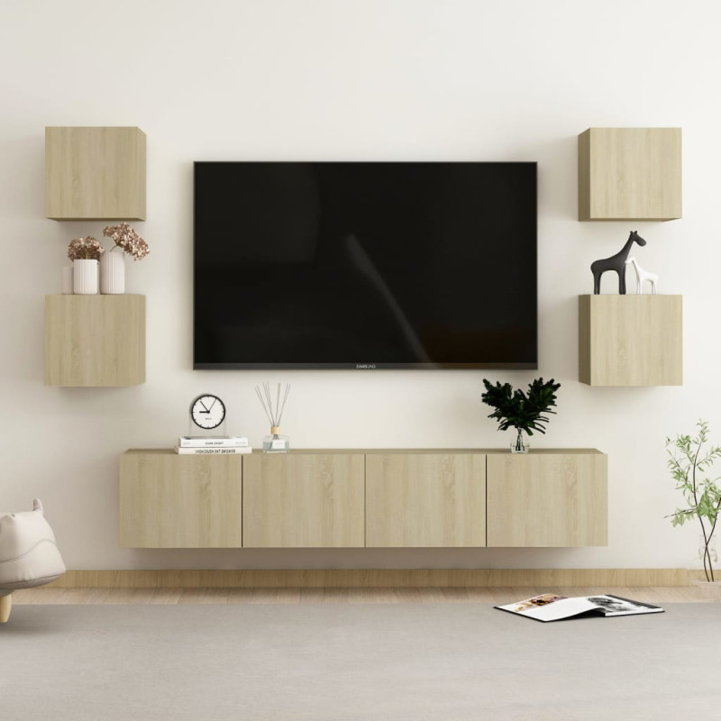 stradeXL 6 Piece TV Cabinet...