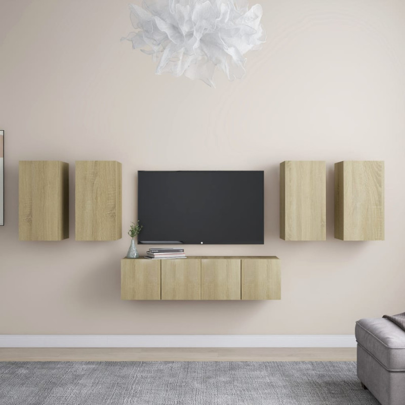 stradeXL 6 Piece TV Cabinet...