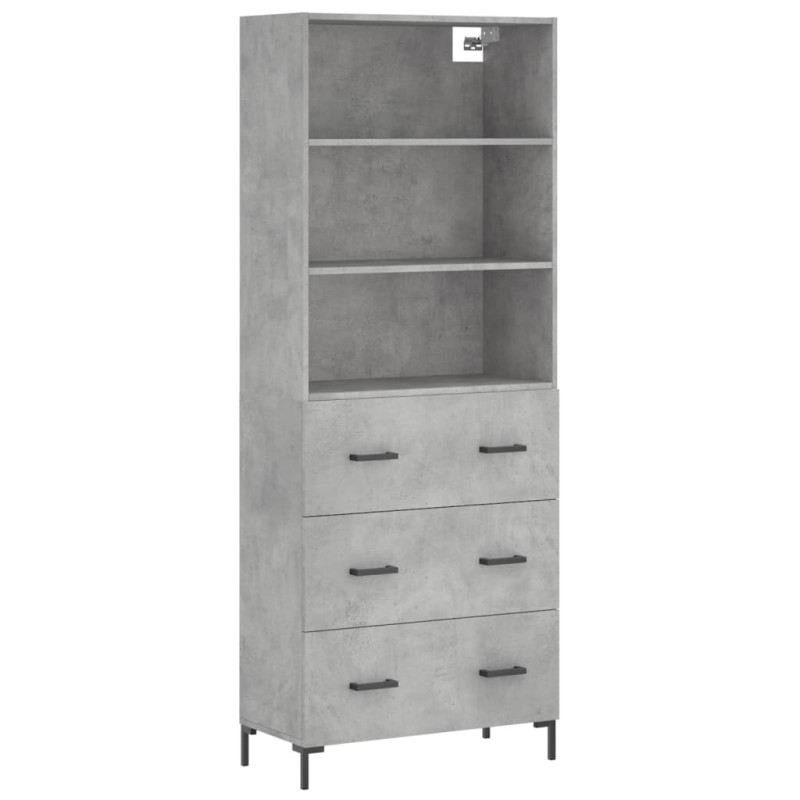 stradeXL Highboard Concrete...