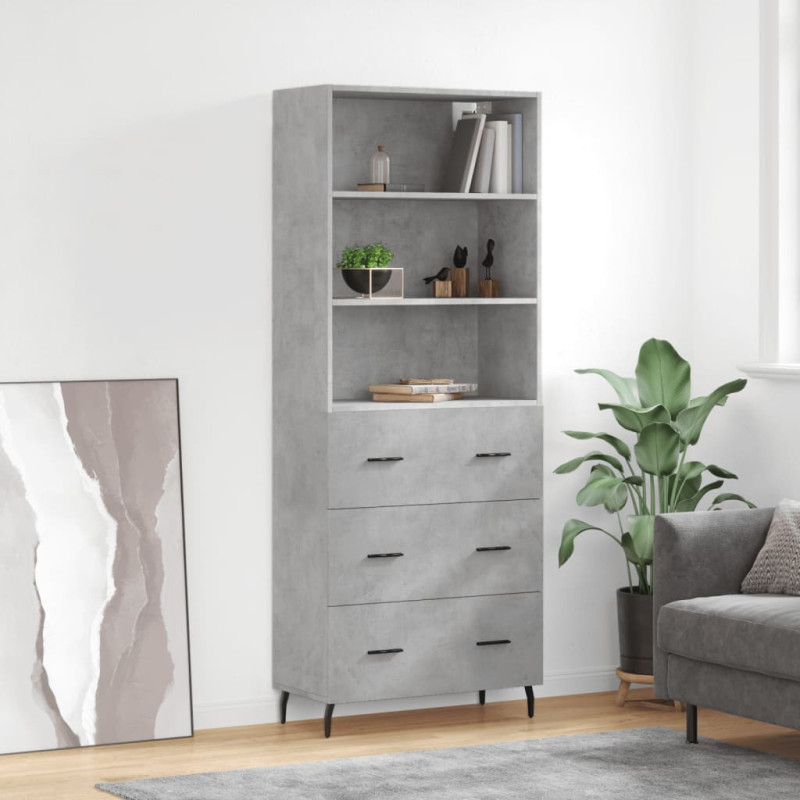 stradeXL Highboard Concrete...