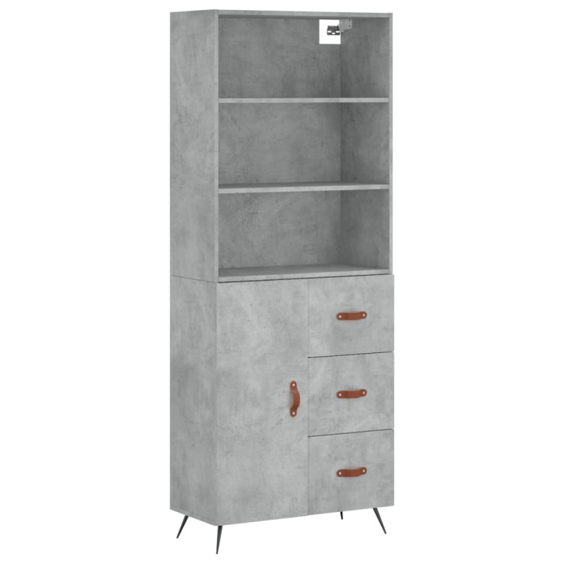 stradeXL Highboard Concrete...