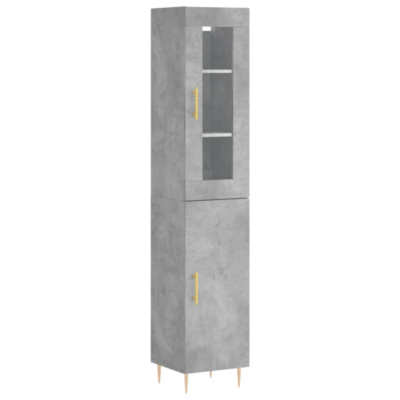 stradeXL Highboard Concrete...