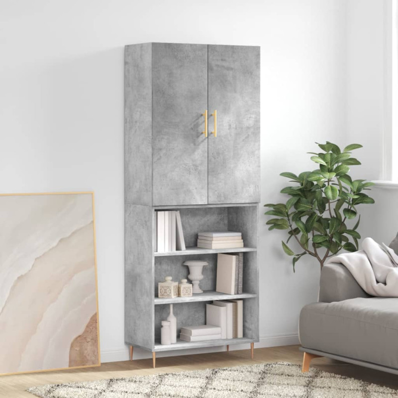 stradeXL Highboard Concrete...