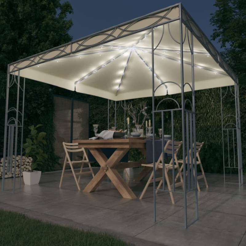 stradeXL Gazebo with LED...