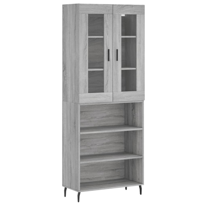 stradeXL Highboard Grau...