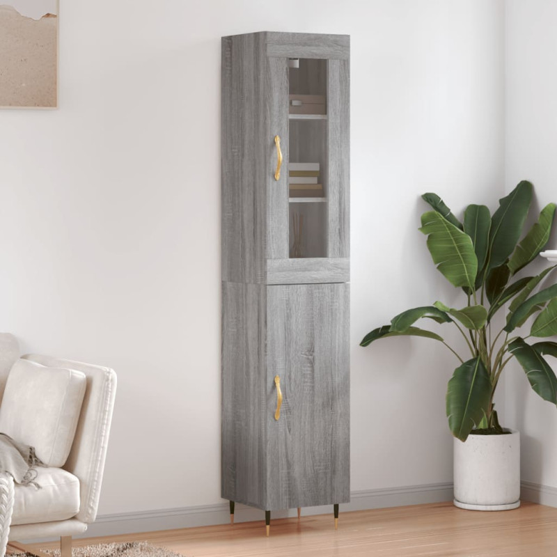 stradeXL Highboard Grey...