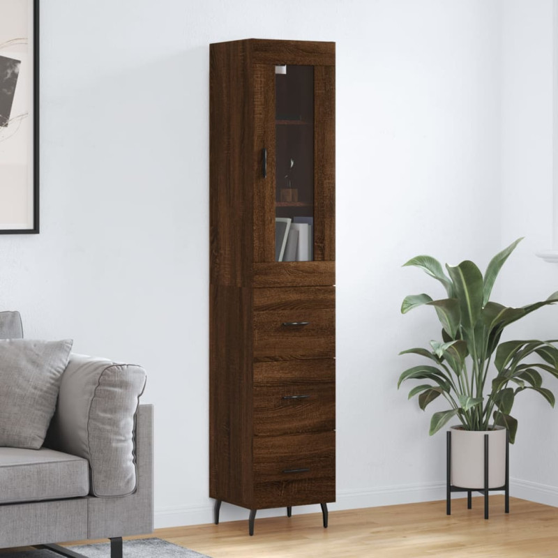 stradeXL Highboard Brown...