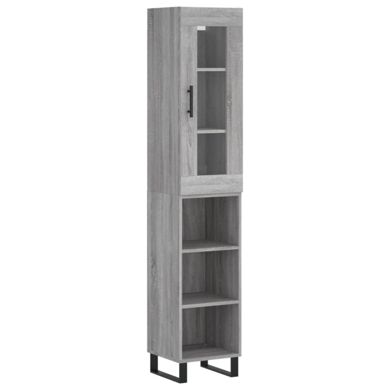 stradeXL Highboard Grau...