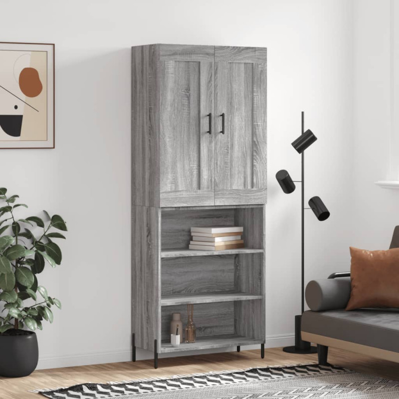 stradeXL Highboard Grey...