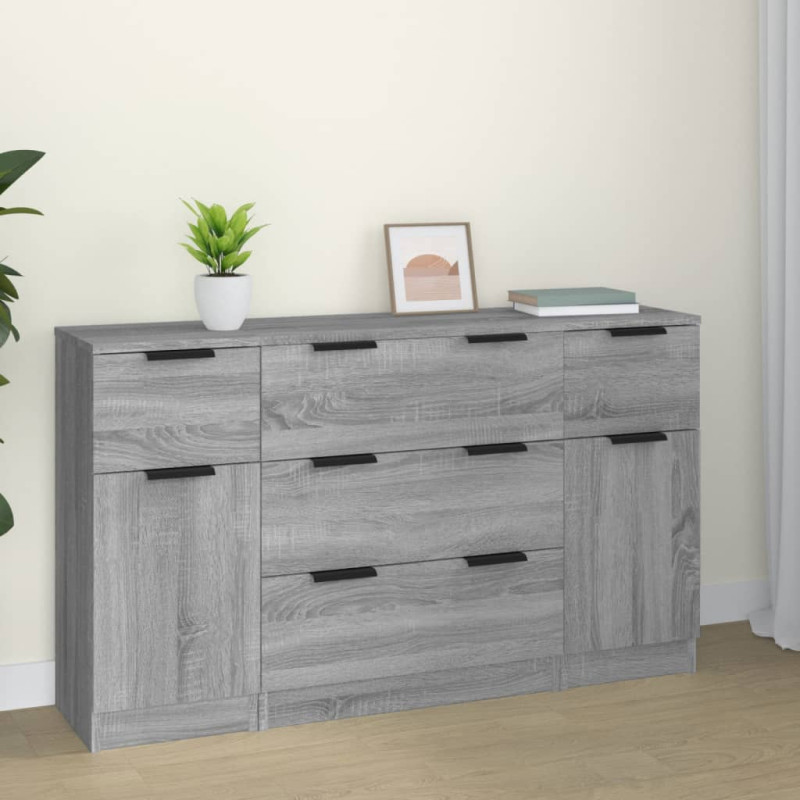 stradeXL 3 Piece Sideboard...