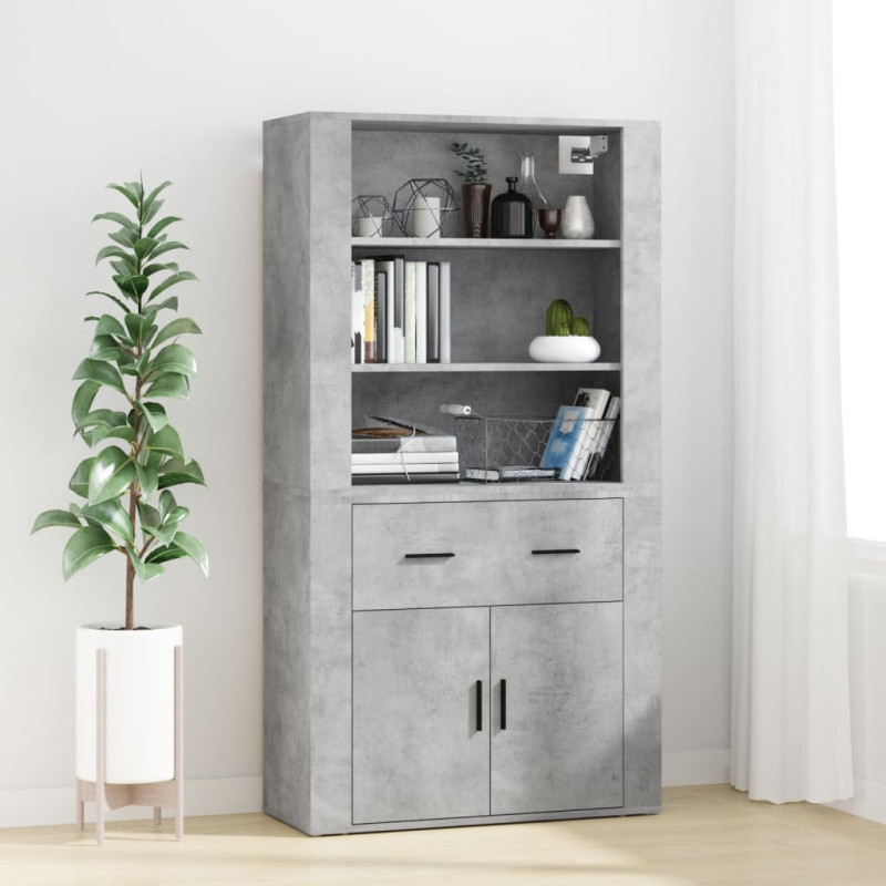 stradeXL Highboard Concrete...