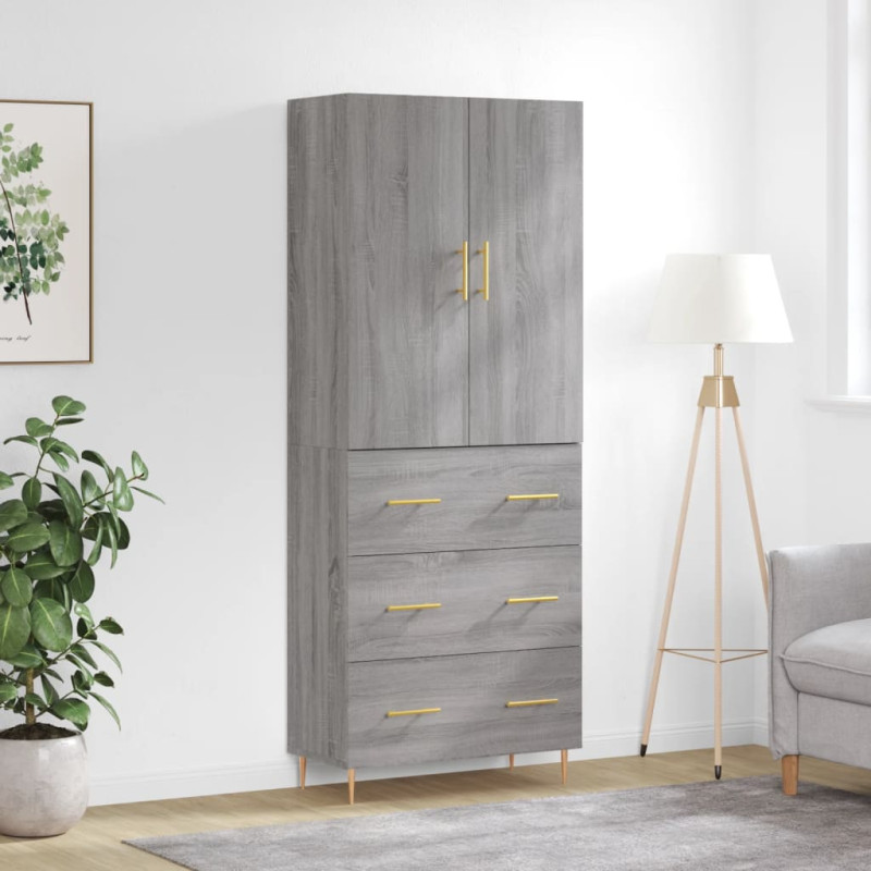 stradeXL Highboard Grey...