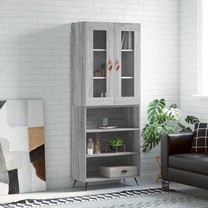 stradeXL Highboard Grey...