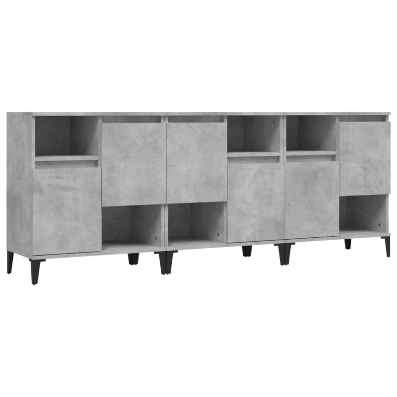 stradeXL Sideboards 3 pcs...